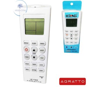 CONTROLE REMOTO AR CONDICIONADO AGRATTO (LE-7303)