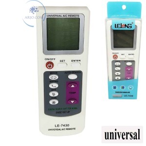 CONTROLE REMOTO AR CONDICIONADO UNIVERSAL (LE-7430)