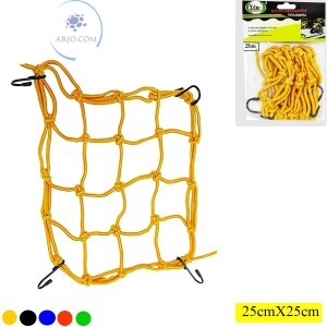 ELÁSTICO EXTENSOR 25cm X 25cm TIPO ARANHA PARA BAGAGEIRO (ID-3283C)