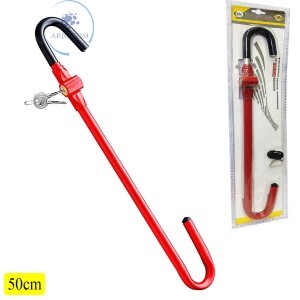 TRAVA ANTI-FURTO PARA VOLANTE E PEDAL 50cm (ID-8611T)