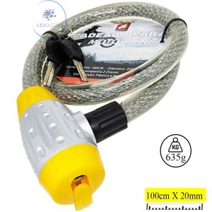 TRAVA CADEADO DE SEGURANÇA 20mm X 100cm (BAR-57001-20)