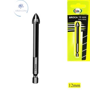 BROCA 12mm PARA VIDROS (ID-0289H)