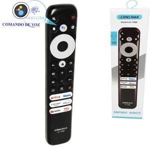 CONTROLE REMOTO TCL SMART COM COMANDO DE VOZ (LE-7688)