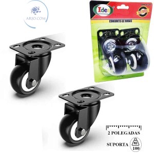 CONJUNTO DE RODAS GIRATÓRIAS 2