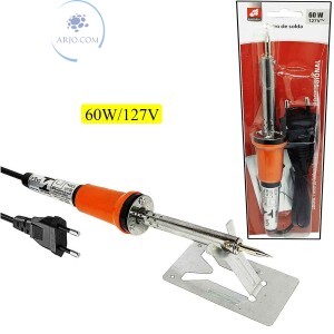 FERRO DE SOLDA PROFISSIONAL 60W / 127V (BAR-58224-5)