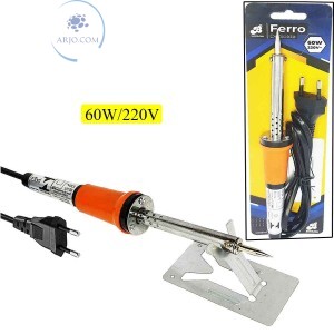 FERRO DE SOLDA PROFISSIONAL 60W / 220V (BAR-58224-6)