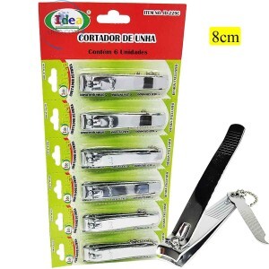 CORTADOR DE UNHA 6 UNIDADES (ID-229C)