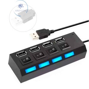 HUB ADAPTADOR USB 4 PORTAS 2.0 (LE-4051)