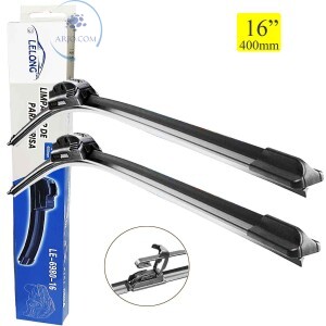 PAR DE PALHETAS LIMPADOR DE PARABRISA 16