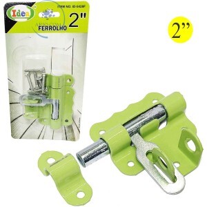 FERROLHO COM PORTA CADEADO 2
