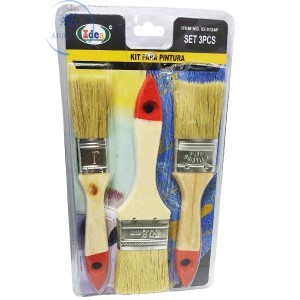PINCEL KIT COM 3 PEÇAS (ID-5124P)