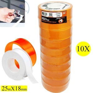 FITA VEDA ROSCA 25mX18mm 10 UND. (TRY-0132)