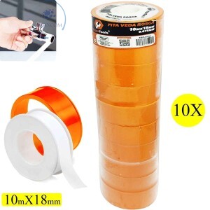 FITA VEDA ROSCA 10mX18mm 10 UND. (TRY-0131)