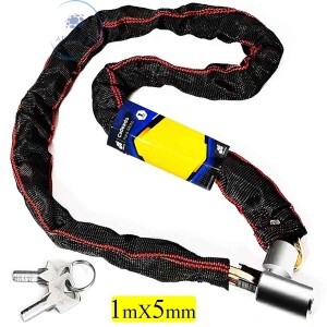 CADEADO PARA BIKE E MOTO 1mX5mm (BAR-365002-10)