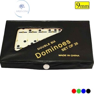JOGO DE DOMINÓ 28 PEÇAS 9mm (ATF-2611)