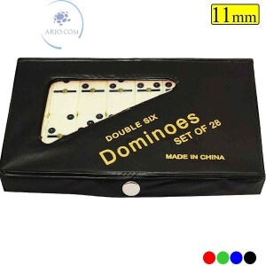 JOGO DE DOMINÓ 28 PEÇAS 11mm (ATF-2612)