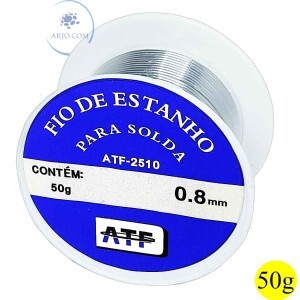 FIO DE ESTANHO PARA SOLDA 50g (ATF-2510)
