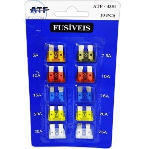 FUSÍVEIS KIT COM 10 UNIDADES (ATF-4351)