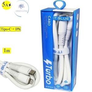 CABO DE DADOS TIPO-C + IPHONE 5A (LE-873CP)