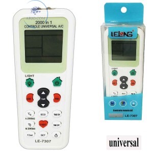 CONTROLE REMOTO AR CONDICIONADO UNIVERSAL (LE-7307)