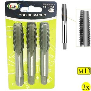 JOGO DE MACHO M13 3PEÇAS (ID-9481H)