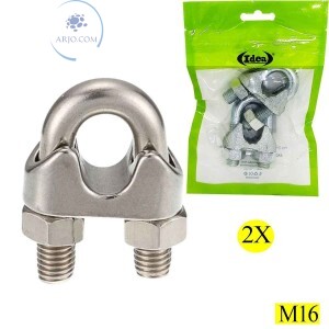 GRAMPO PARA CABO DE AÇO M16 (ID-0192G)