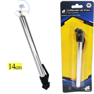 CALIBRADOR DE PNEU 14cm (BAR-379001-2)
